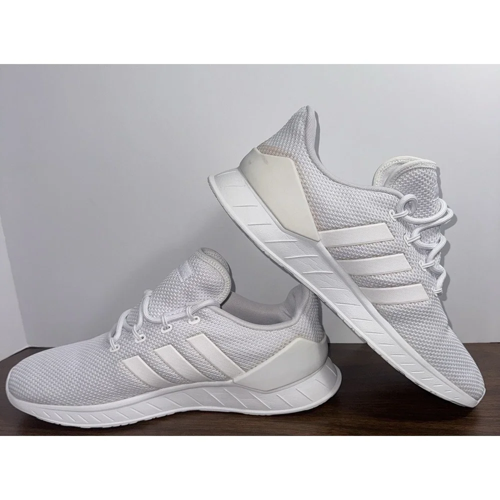 Adidas QUESTAR Flow Running‎ Shoes HO1179 Triple White Size 13